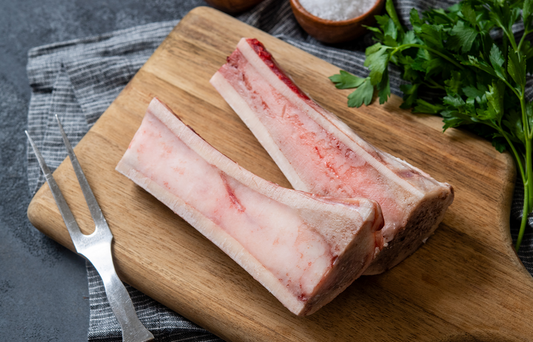 100% All-Natural Grass-Fed Pasture-Raised Wagyu Marrow Bones