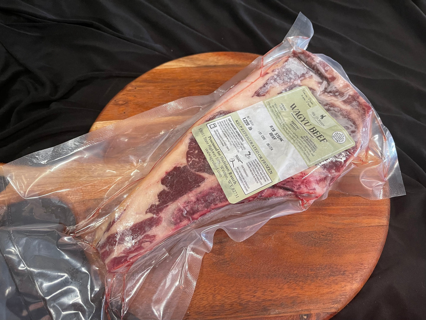 100% All-Natural Grass-Fed "Misfit" Wagyu Ribeye