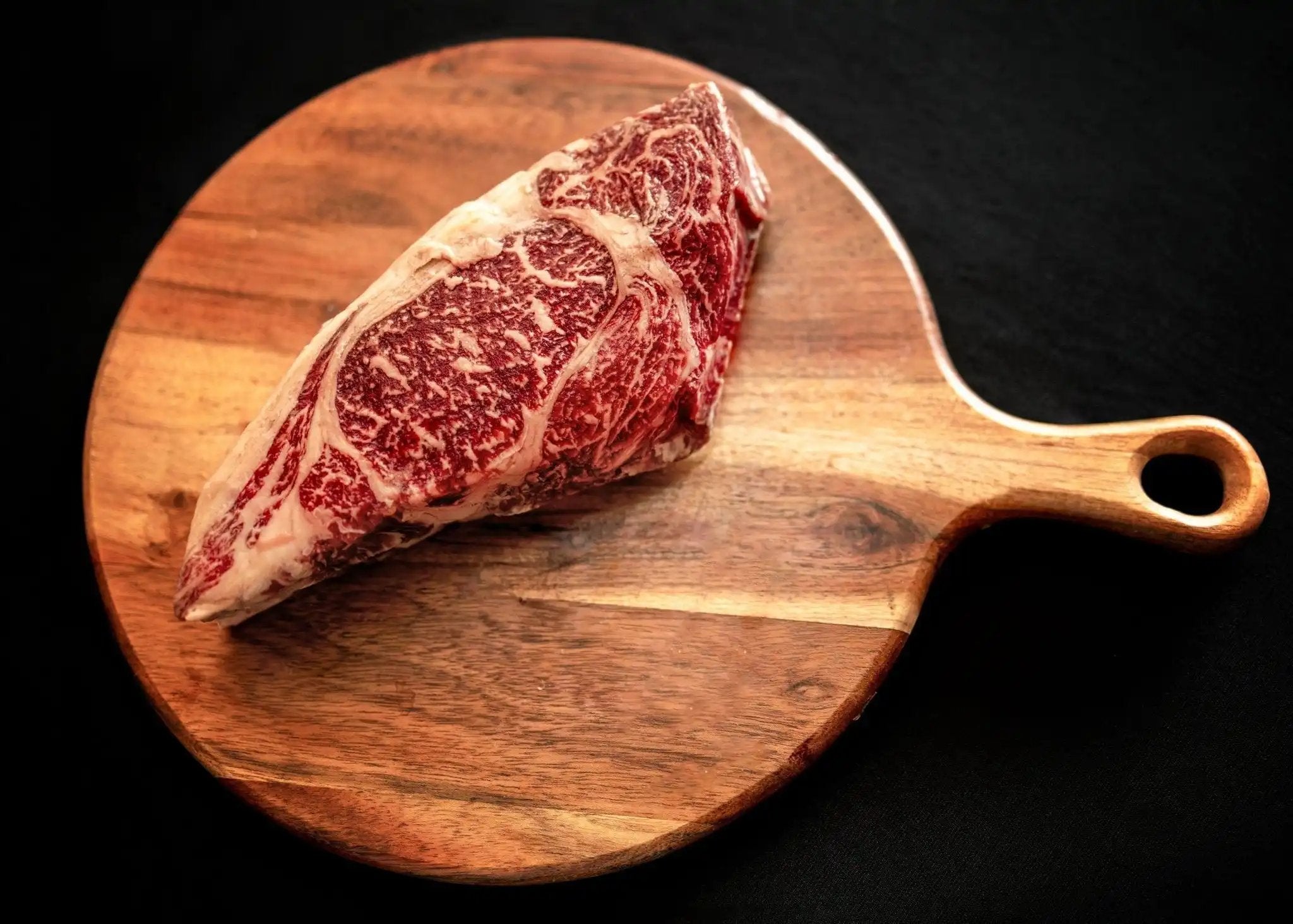 100% All-Natural Grass-Fed Pasture-Raised Wagyu RibeyeCut From The Rib ...